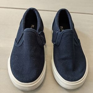 Excellent condition navy blue toddler shoes sz 10